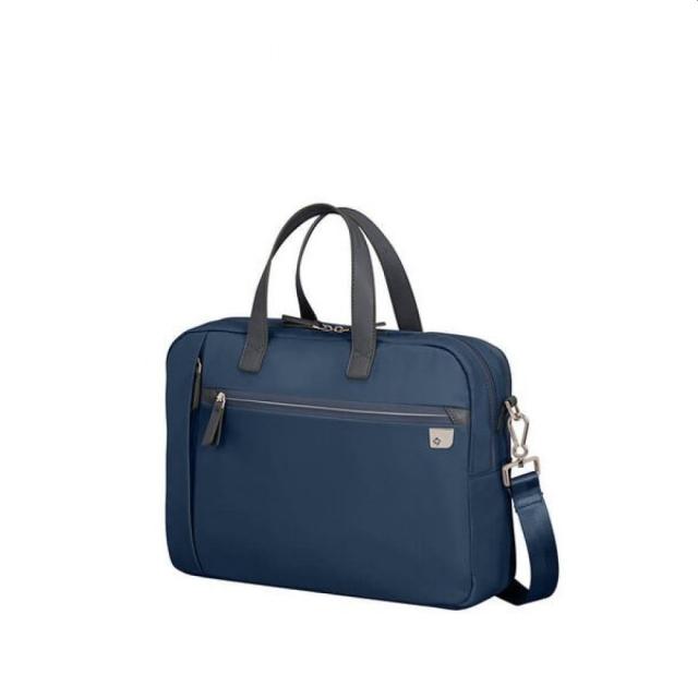 Чанта Samsonite Eco Wave Briefcase 15.6", 2 pockets, Dark Blue