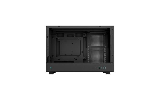 Кутия за компютър DeepCool CH260 Black, Mini Tower, 2x USB 3.0, 1x USB Type-C 3.2, 1x Audio, Mini-ITX / mATX