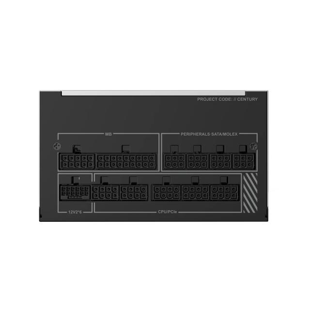 Захранване Montech CENTURY II 1200W, Active PFC, ATX 3.1, 80 PLUS Gold, Fully Modular