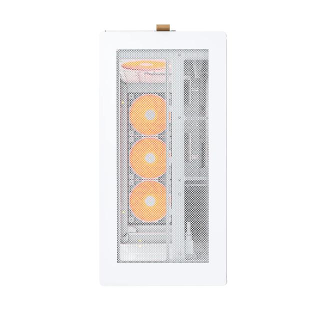 Кутия Montech HS02 PRO (W), Middle Tower, 2 x USB 3.0, 1 x USB Type-C, ATX, mATX, Mini-ITX