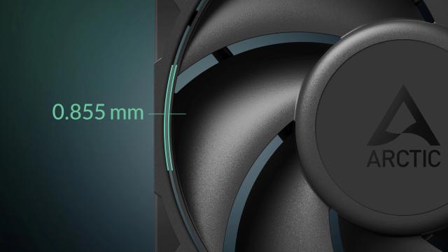 Вентилатори ARCTIC Fan P12 Pro 120mm - 400-3000rpm, 4 pin PWM, Черен
