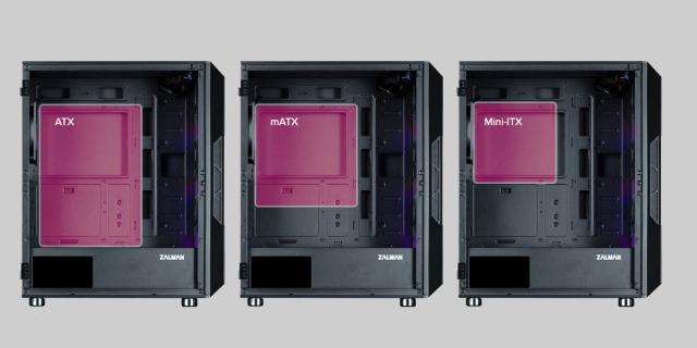 Кутия Zalman  i3 NEO ARGB Mesh Black, aRGB, Middle Tower, 2x USB 3.0, 1x USB 2.0, ATX/mATX/Mini-ITX, черна