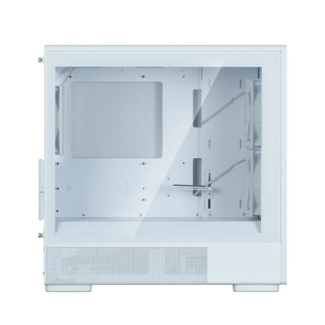 Кутия Zalman P10 NAMU White, Wood, Mini Tower, 1x USB 3.0, 1x USB Type-C, mATX / Mini-ITX