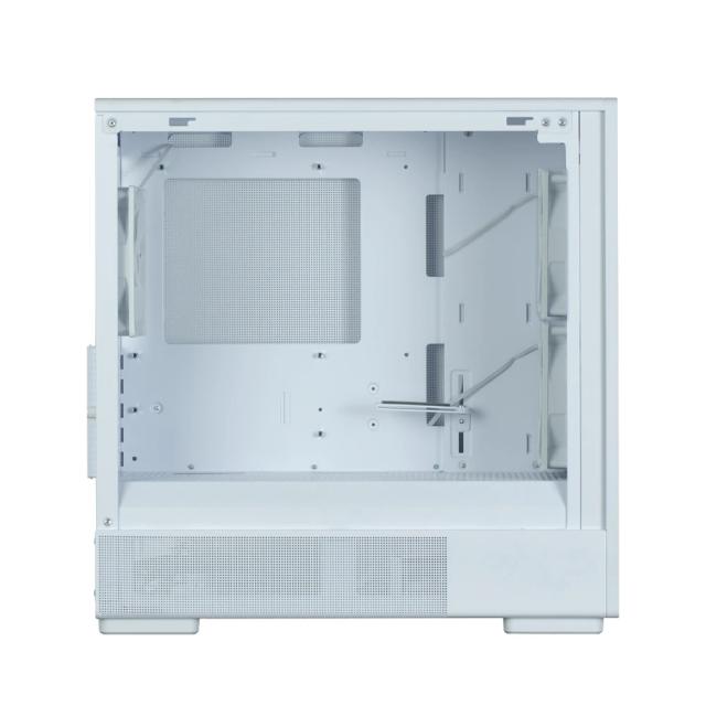 Кутия Zalman P10 NAMU White, Wood, Mini Tower, 1x USB 3.0, 1x USB Type-C, mATX / Mini-ITX