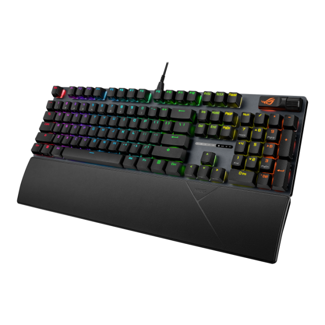 Геймърска механична Клавиатура ASUS ROG Strix Scope II X, RGB, USB