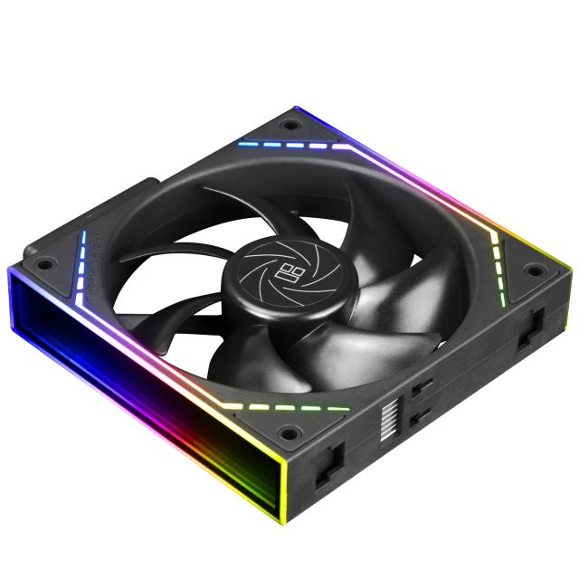 Комплект вентилатори Thermalright Fan Pack 3-in-1 3x120mm, Infinity Mirror, Daisy-Chain, A-RGB, 3 pin/4 pin PWM