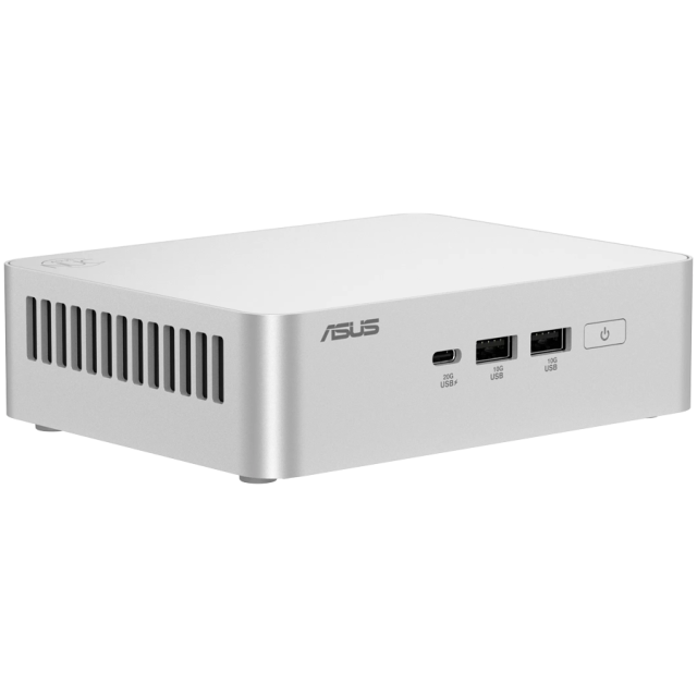 Компютър ASUS NUC 15pro+, Intel Core Ultra 9 285H 16C (2.7 / 5.4 GHz, 24MB Cache), Intel Arc 140T, SO-DIMM DDR5 no-RAM / no-SSD, Wi-Fi 7+BT, No OS