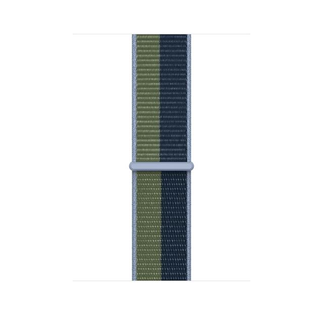 Каишка за часовник Apple Watch 45mm Abyss Blue/Moss Green Sport Loop - Regular