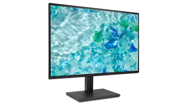 Монитор Acer Vero B247Y Gbmiprzx, 23.8" (60.45cm) IPS FHD, 120Hz, 4ms, 100 000 000:1, 250cd/m2, VGA, HDMI, DP, USB Hub