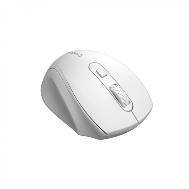 Мишка Canyon MX8650A, оптична (1600 dpi), Wireless, 6 бутона, White