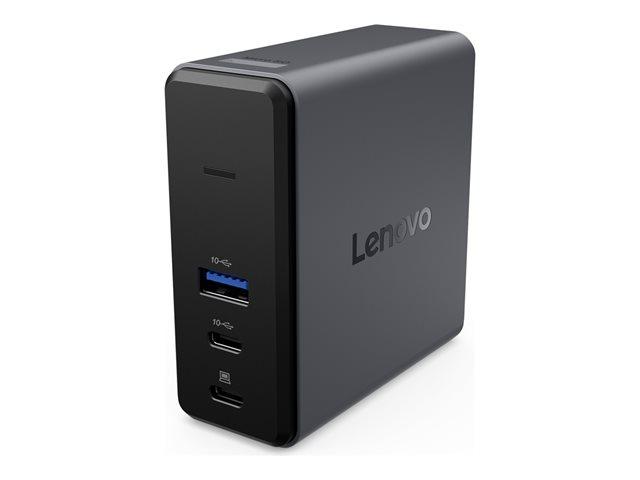 Докинг станция Lenovo X9 Charging GaN Dock, 2x USB-C, 1x USB-A, 1x HDMI, 1x RJ45, 1x TFCard четец