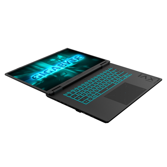 Лаптоп GIGABYTE GAMING A16 3VHK3EE894SD, AMD Ryzen 7 260 8C (3.8 / 5.1 GHz, 24MB Cache), 16" (40.64 cm) WUXGA IPS 165Hz Anti-Glare Display, NVIDIA GF RTX 5060 8GB, 16GB DDR5, 1TB M.2 NVMe SSD, Free DOS