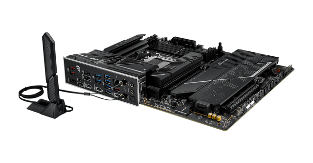 Дънна платка ASUS ROG STRIX X870E-H GAMING WIFI7, AM5, 4xDDR5, 4 x M.2 slots, 4 x SATA 6Gb/s, HDMI, ATX