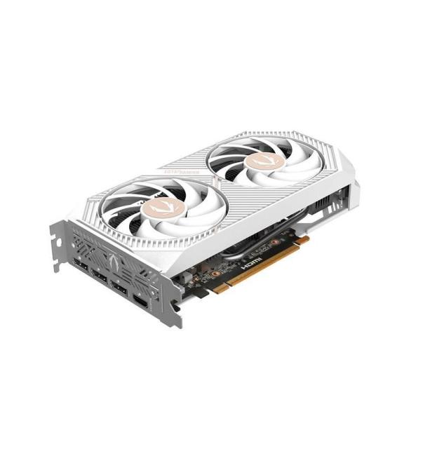 Видео карта ZOTAC GAMING GeForce RTX 5060 Twin Edge OC White Edition, 8GB GDDR7, 128-bit, HDMI, 3x DP