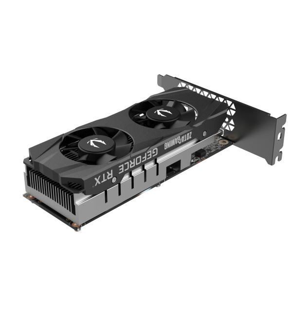 Видеокарта ZOTAC GAMING GeForce RTX 3050 6GB GDDR6 LP, 6GB GDDR6, 96-bit, HDMI, DP