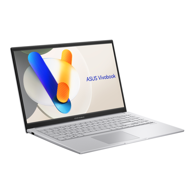 Лаптоп ASUS Vivobook 15 X1504VA-BQ2560, Intel Core i7-1355U 10C (1.20 / 5.00 GHz, 12MB Cache), 15.6'' (39.62 cm) FHD IPS, Intel Iris Xe Graphics G7, 16GB DDR4, 512 GB M.2 NVMe SSD, Free DOS