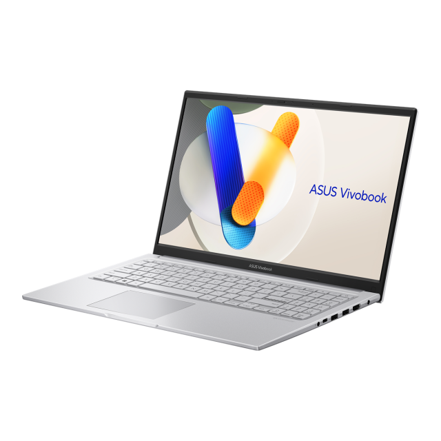 Лаптоп ASUS Vivobook 15 X1504VA-BQ2560, Intel Core i7-1355U 10C (1.20 / 5.00 GHz, 12MB Cache), 15.6'' (39.62 cm) FHD IPS, Intel Iris Xe Graphics G7, 16GB DDR4, 512 GB M.2 NVMe SSD, Free DOS
