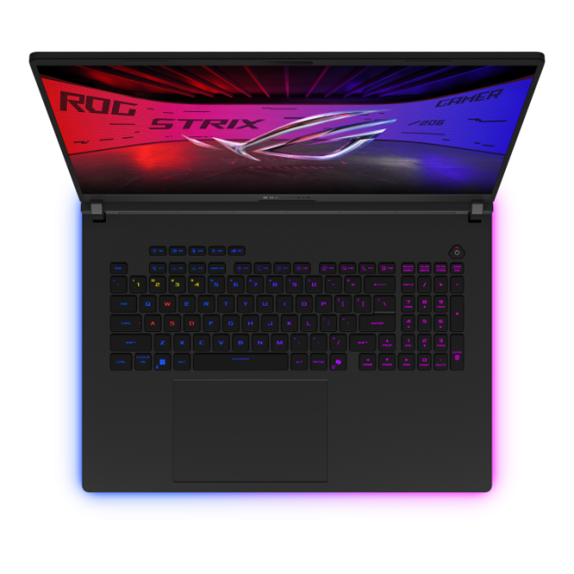 Лаптоп ASUS ROG Strix SCAR 18 2025 G835LX-SA124X, Intel Core Ultra 9 275HX 24C (2.70 / 5.40 GHz, 36 MB cache), 18" (45.72 сm) WQXGA, NVIDIA GF RTX 5090 24GB GDDR7, 64GB DDR5, 2TB M.2 NVMe SSD, Windows 11 Pro