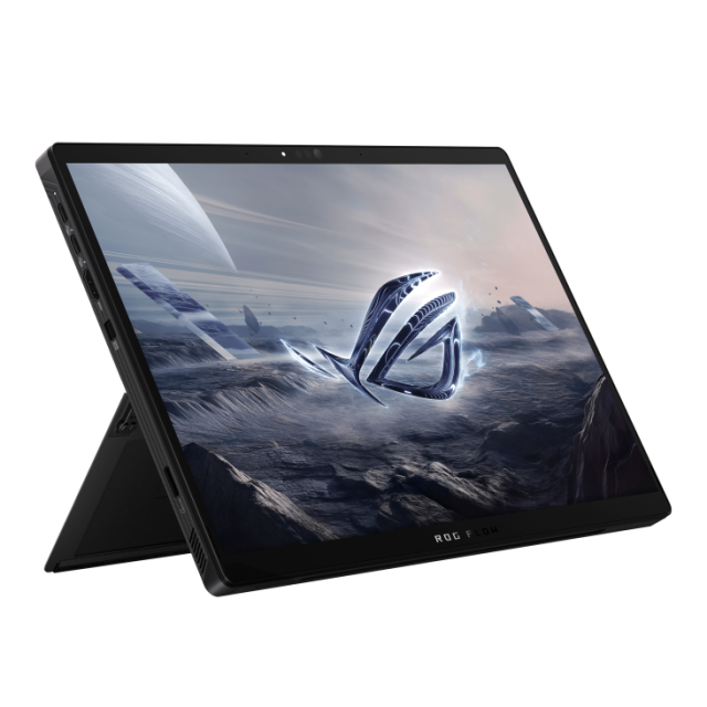 Лаптоп ASUS ROG Flow Z13 2025 GZ302EA-RU011X, AMD Ryzen Al Max+ 395 16C (3.0 / 5.1 GHz, 64MB Cache), 13.4" (34.04 cm) WQXGA, IPS, 180 Hz, Touchscreen, 32GB LPDDR5X, 1 TB M.2 NVMe SSD, Windows 11 Pro
