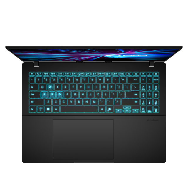 Лаптоп ASUS V16 V3607VU-RP201, Intel Core 5 210H 8C (1.6 / 4.8 GHz, 12MB Cache), 16.0" (40.64 cm)  Full HD+, LED Backlit, 144 Hz, NVIDIA GF RTX 4050 6GB, 16GB DDR5, 1TB M.2 NVMe SSD, Free DOS