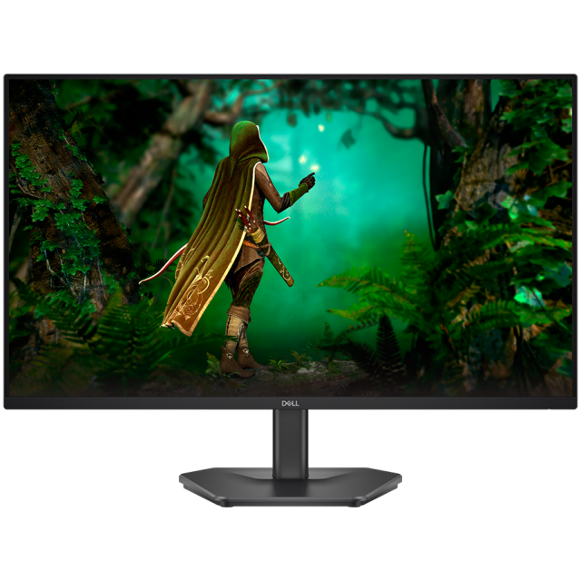 Монитор Dell SE2725HG, 27" (68.58 cm) FHD IPS Anti-Glare Panel, 200Hz, 1ms, 300 cd/m2, HDMI, DisplayPort, Flicker-free, AMD FreeSync Premium, Tilt, ComfortView Plus