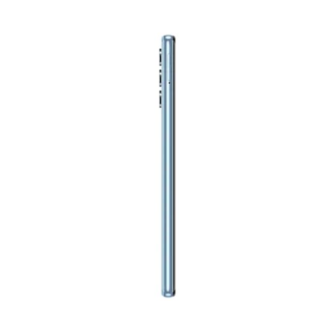 Мобилен телефон Samsung SM-A325 GALAXY A32 128 GB, Octa-Core (2x2.0 GHz, 6x1.8 GHz), 4GB RAM, 6.4" 1080x2400 90 Hz Super AMOLED, 64.0 MP + 8.0 MP + 5.0 MP + 5.0 MP, 5000 mAh, 4G, Dual SIM, Blue
