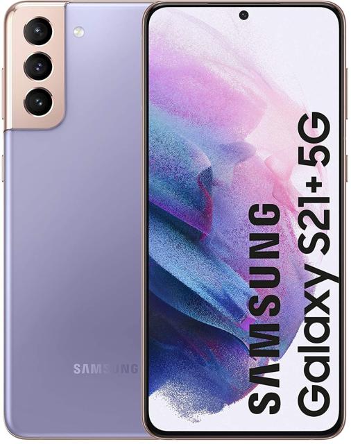 Мобилен телефон Samsung SM-G996B GALAXY S21+ 5G 256 GB, Octa-Core (1x 2.9 GHz, 3x2.8 GHz, 4x2.2 GHz), 8 GB RAM, 6.7'' 1080 x 2400 Dynamic AMOLED 2X, HDR 10+ , 12 MP + 12 MP + 64 MP + 10 MP Selfie, 4800 mAh, Dual SIM, Android 11, Phantom Violet