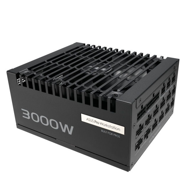 Захранване ASUS Pro WS 3000P, 3000W, Active PFC, PCIe 5.1/ATX 3.1, 80 Plus Platinum, Fully Modular