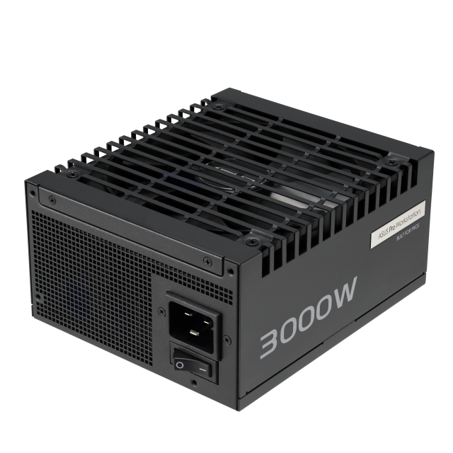 Захранване ASUS Pro WS 3000P, 3000W, Active PFC, PCIe 5.1/ATX 3.1, 80 Plus Platinum, Fully Modular