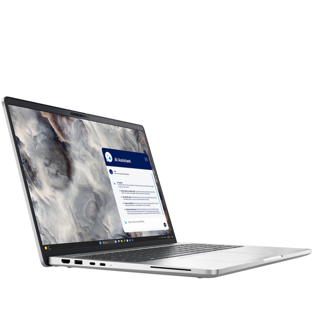 Лаптоп Dell Pro 16 Plus (PB16250), Intel Core 5 120U 10C (1.4 / 5.0 GHz, 12 MB cache), 16.0" (40.64 cm) FHD+ IPS, Non-Touch AG, Intel Iris Xe Graphics G7, 16GB DDR5, 512GB M.2 NVMe SSD, BG Backlit KBD, Ubuntu