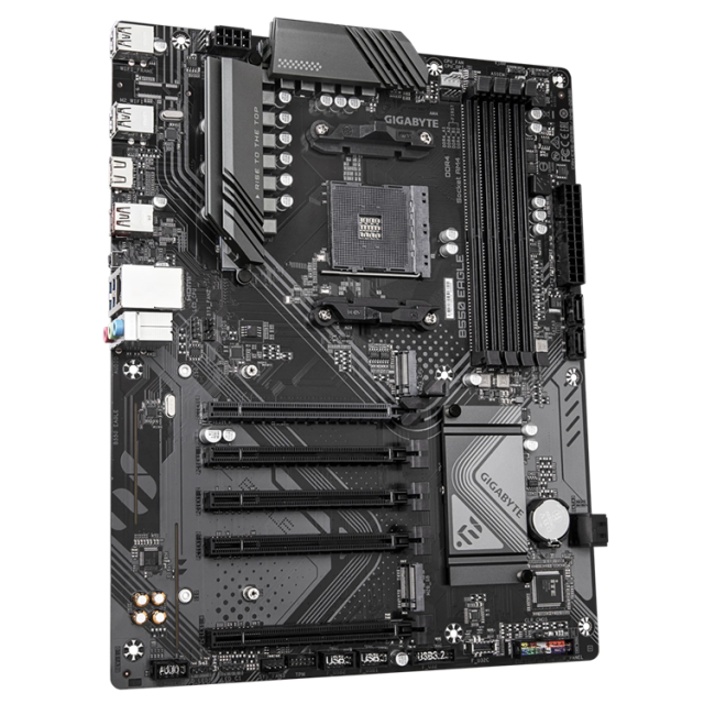 Дънна платка GIGABYTE B550 EAGLE, AM4, 4x DDR4, 2x M.2 NVMe, 4x SATA 6Gb/s, HDMI, ATX