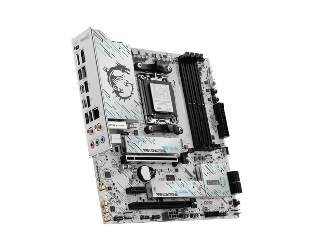 Дънна платка MSI B850M GAMING PLUS WIFI, AM5, 4 x DDR5, 2 x M.2, 4 x SATA, DP, mATX