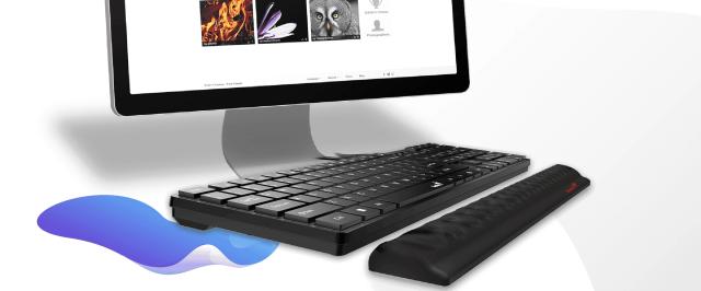 Клавиатура Genius SlimStar 126, ниско профилна, USB, White