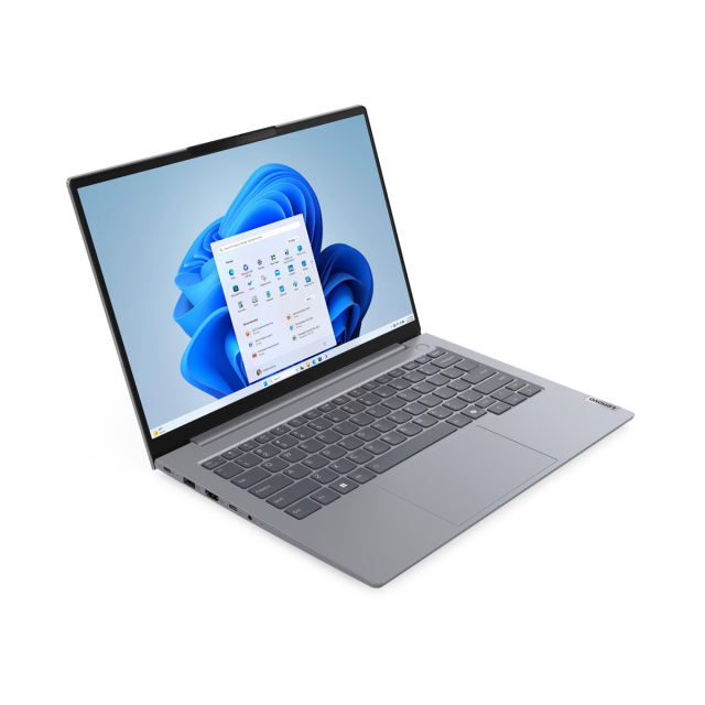 Лаптоп Lenovo ThinkBook 14 G7 ARP, AMD Ryzen 5 7535HS 6C (3.3 / 4.55 GHz, 16MB Cache), 14.0" (35.56 cm) WUXG IPS Anti-glare, 16GB DDR5, 256MB M.2 NVMe SSD, Free DOS