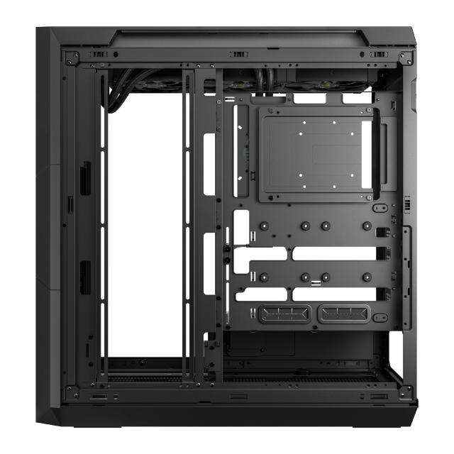 Кутия за компютър DeepCool GENOME III, 5.5" LCD Display, Big Tower, 4 x USB 3.0, 1 x USB Type-C 3.2, 1 x HD Audio, EATX / ATX / mATX / Mini-ITX