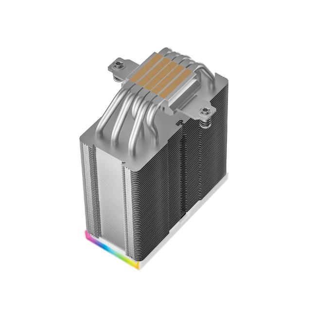 Охладител за процесор DeepCool AK500S DIGITAL SE WH, 3 pin ADD-RGB 5V/4 pin PWM, LGA1851/AM5