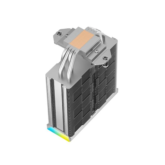 Охладител за процесор DeepCool AK400 DIGITAL SE WH, 3 pin ADD-RGB 5V/4 pin PWM, LGA1851/AM5