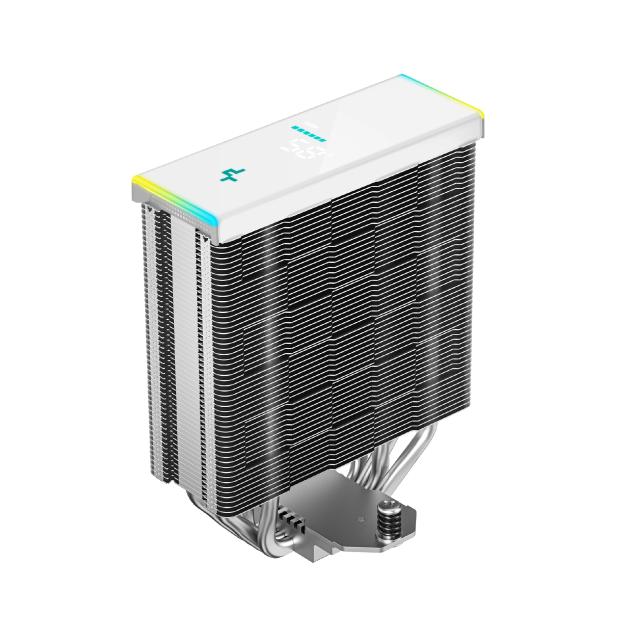 Охладител за процесор DeepCool AK400 DIGITAL SE WH, 3 pin ADD-RGB 5V/4 pin PWM, LGA1851/AM5