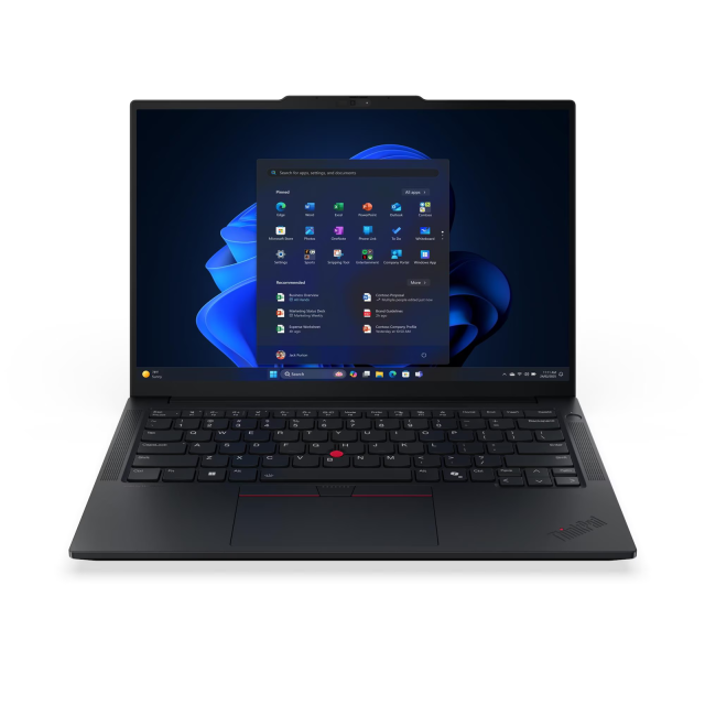 Лаптоп Lenovo ThinkPad E14 G7, Intel Core Ultra 7 255H 16C (1.5 / 5.1 GHz, 24MB Cache), 14.0" (35.56 cm) WUXGA IPS Anti-glare Display, Intel Arc 140T, 32GB DDR5, 1TB M.2 NVMe SSD, Windows 11 Pro