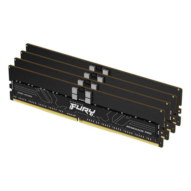 Памет Kingston FURY Renegade Pro 64GB (4x16GB) DDR5 5600MHz, CL28, 1.35 V 