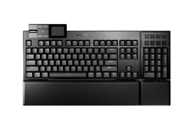 Геймърскa механична клавиатура Be quiet! Professional Gaming Dark Mount Silent Linear Switches, USB
