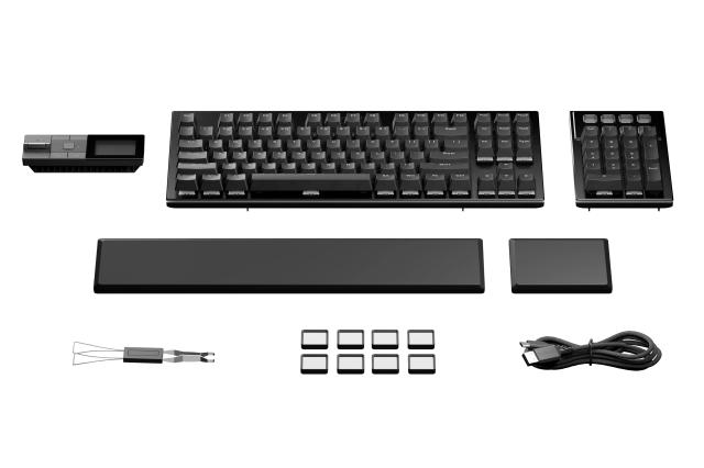 Геймърскa механична клавиатура Be quiet! Professional Gaming Dark Mount Silent Linear Switches, USB