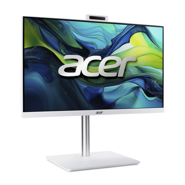 Компютър Acer Aspire AIO C27-A, Intel Core 5 120U 10C (1.4 / 5.0 GHz, 12 MB cache), 27.0" (68.58 cm) FHD IPS Display, 120Hz, Intel Iris Xe Graphics, 16GB DDR4, 1 TB M.2 NVMe SSD, FreeDOS