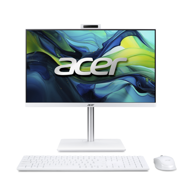 Компютър Acer Aspire AIO C27-A, Intel Core i7-1355U 10C (1.20 / 5.00 GHz, 12MB Cache), 27.0" (68.58 cm) FHD IPS Display, 120Hz, Intel Iris Xe Graphics, 16GB DDR4, 1TB M.2 NVMe SSD, Linux