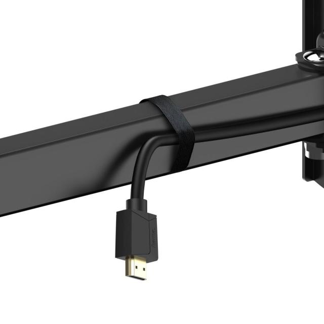 Стенна стойка HAMA за TV, 32 - 75”, до 40 кг, въртяща се, накланяща се, издърпваща се