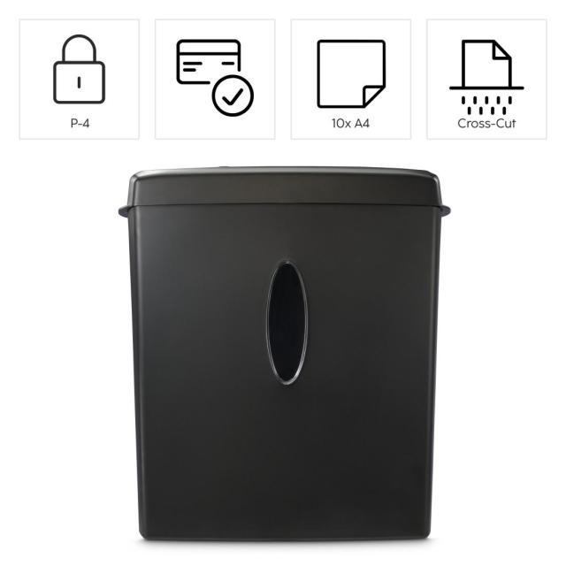 HAMA Шредер „Safe X100CD“, ниво на сигурност P4 T4 E3