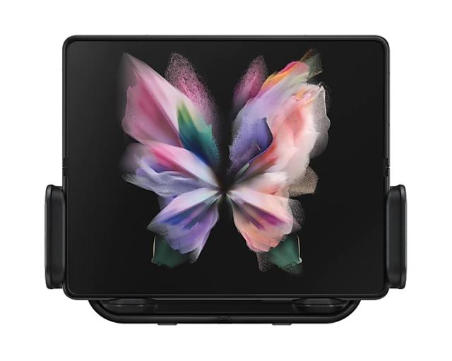 Безжично зарядно Samsung Wireless Car Charger, 1x USB-C(ж), 9W, черно