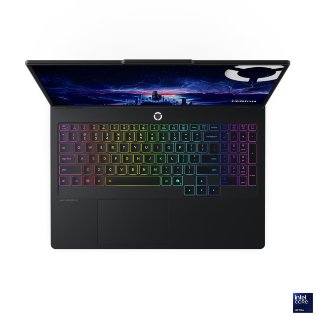 Лаптоп Lenovo Legion Pro 5 16IAX10H, Intel Core Ultra 9 275HX 24C (2.70 / 5.40 GHz, 36MB Cache), 16" (40.64 см) WQXGA OLED, 165Hz, NVIDIA RTX 5070 Ti 12GB GDDR7 DLSS 4, 32GB DDR5, 1TB  TB M.2 NVMe SSD, Free DOS