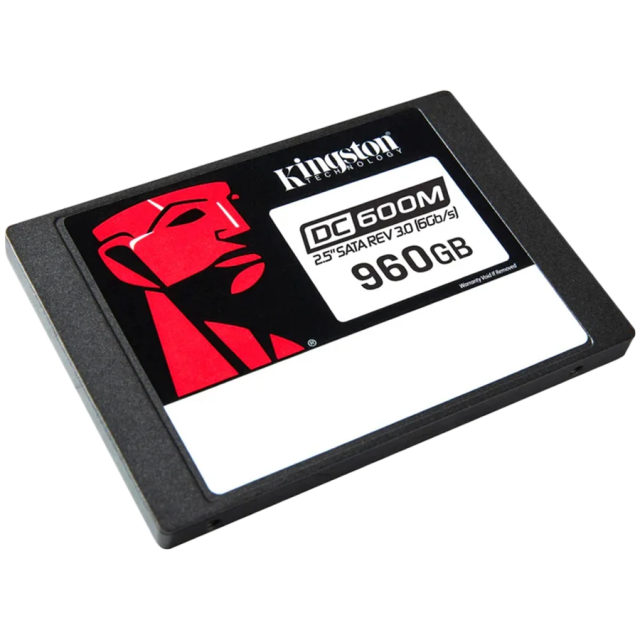 Kingston DC600M SSD 960GB, SATA 6Gb/s, 2.5"(6.35 cm)