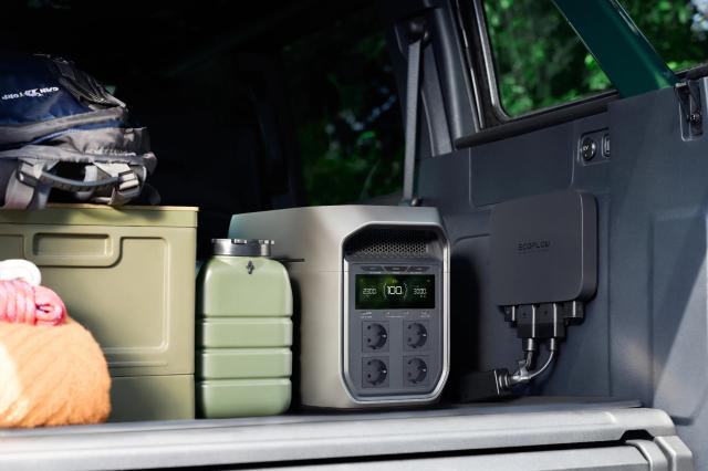 Преносима захранваща станция, Ecoflow DELTA 3 Max, 2400 W / 2048 Wh + Подарък - 1x Ecoflow Power Bank - RAPID 5K - 5000mAh